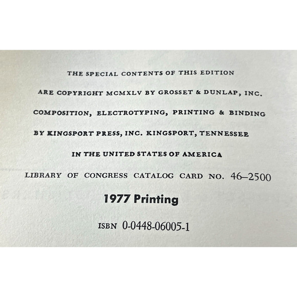 Hans Christian Andersons Fairy Tales 1977 Printing Illustrated Junior Library HC - Picture 8 of 13